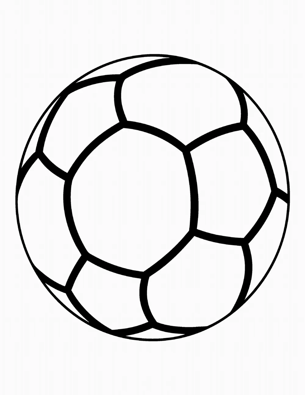 Soccer Ball coloring page