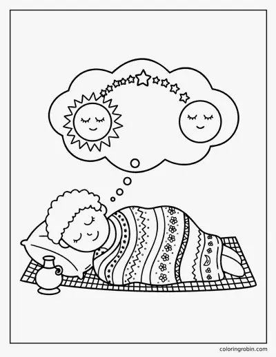 Joseph the Dreamer coloring page