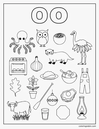 O Doodle Page coloring page