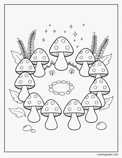 Fairy Ring coloring page